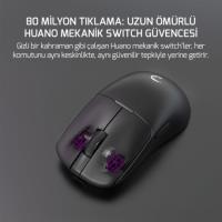 GAMEPOWER RADUS Siyah 12.000DPI Triple Mode (Kablolu/Bluetooth/2.4G)  Gaming Mouse - 1